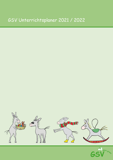 GSV Unterrichtsplaner Lehrerkalender f&uuml;r Grundschullehrer (DIN A4) 2021/22 - Loseblattausgabe