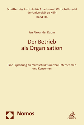 Der Betrieb als Organisation