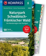 KOMPASS Wanderf&uuml;hrer Naturpark Schw&auml;bisch-Fr&auml;nkischer Wald, Die Wanderregion bei Stuttgart, 50 Touren - Werner Sippel