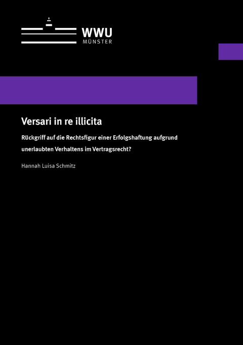 Versari in re illicita - Hannah Luisa Schmitz