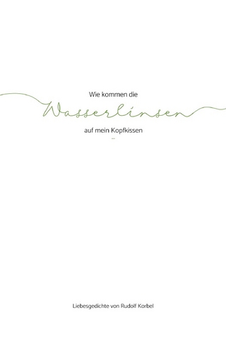 Wie kommen die Wasserlinsen auf mein Kopfkissen