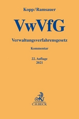 Verwaltungsverfahrensgesetz - Ramsauer, Ulrich