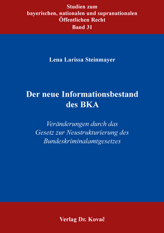 Der neue Informationsbestand des BKA