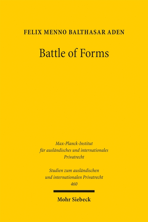 Battle of Forms - Felix Menno Balthasar Aden