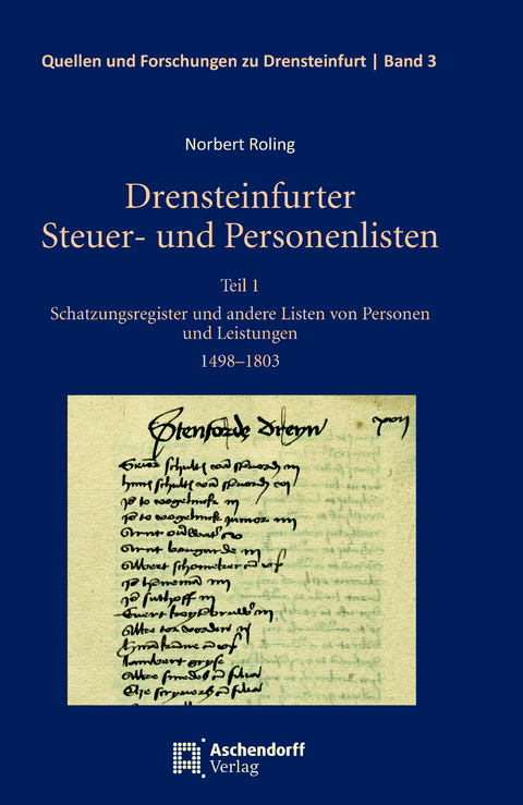 Drensteinfurter Steuer- und Personenlisten - Norbert Roling