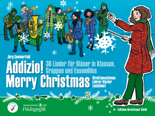 Addizio! Merry Christmas Direktionsstimme mit Lehrer-Klavier und Leadsheet