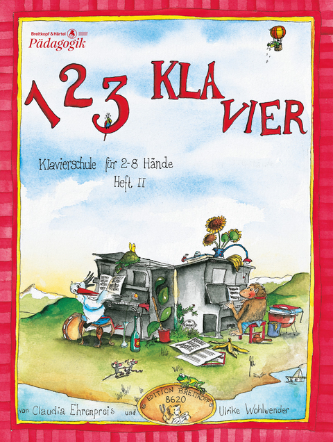 1 2 3 Kla-vier Heft 2 - Claudia Ehrenpreis, Ulrike Wohlwender