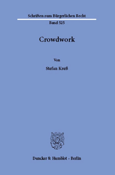 Crowdwork. - Stefan Kre&szlig;