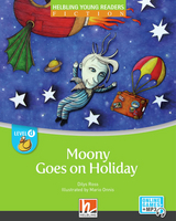 Young Reader, Level d, Fiction / Moony Goes on Holiday + e-zone - Dilys, Ross; Cleary, Maria