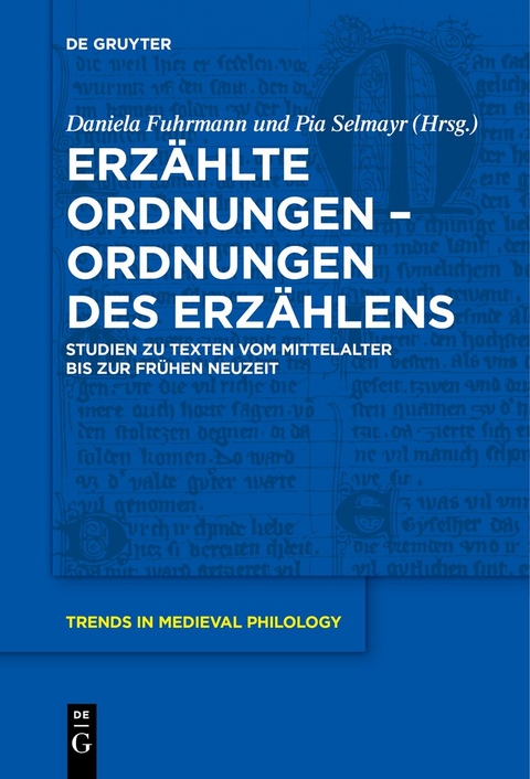 Erz&auml;hlte Ordnungen &ndash; Ordnungen des Erz&auml;hlens - 