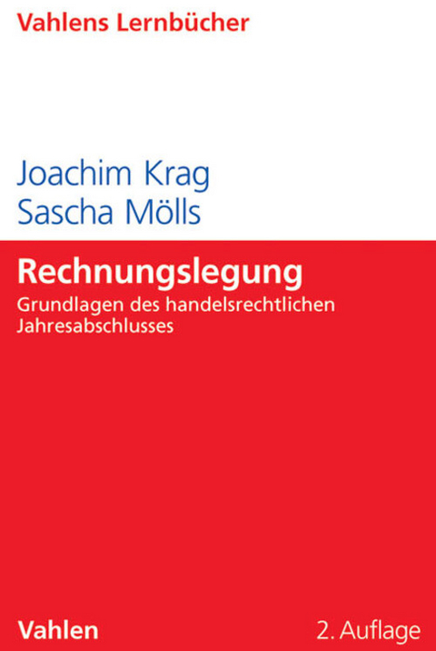 Rechnungslegung - Joachim Krag, Sascha M&ouml;lls