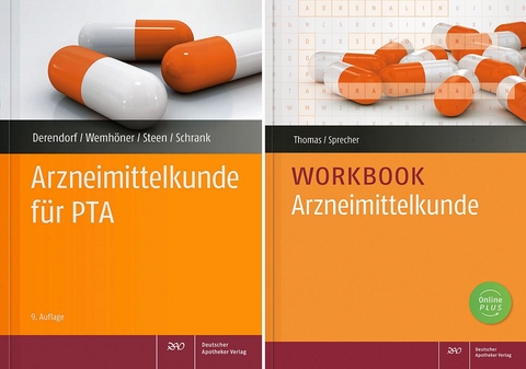 Set: &raquo;Workbook Arzneimittelkunde&laquo; und &raquo;Arzneimittelkunde f&uuml;r PTA&laquo; - Annette Thomas, Nadine Yvonne Sprecher