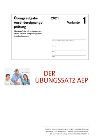Der Übungssatz Ausbildereignungsprüfung - Variante 1