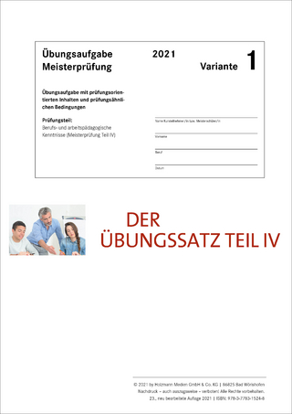 Der Übungssatz für Teil IV - Variante 1