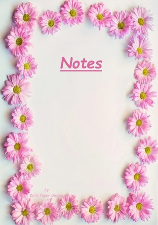 Notizbuch A5 dotted [Daisy - Gänseblümchen] Softcover von Daily Paper Design | 80 Seiten | als Tagebuch, Bullet Journal, Notizheft | FSC-zertifiziert & aus nachhaltiger und umweltschonender Forstwirtschaft