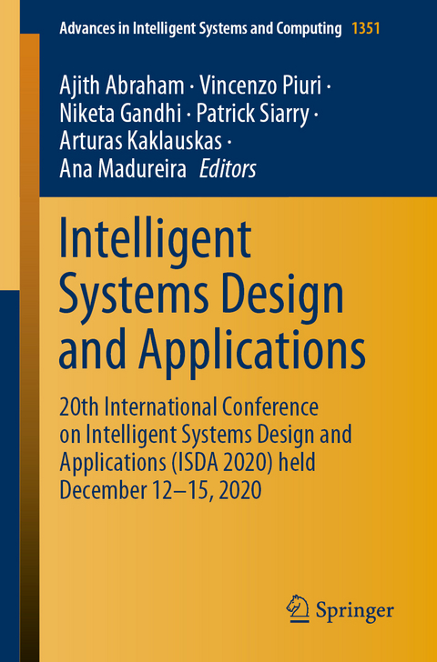 Intelligent Systems Design and Applications - 