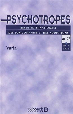 PSYCHOTROPES 2020/4 - VARIA