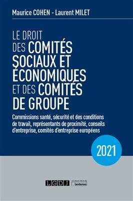Le droit des comités sociaux et économiques et des comités de groupe : commissions santé, sécurité et des conditions ...