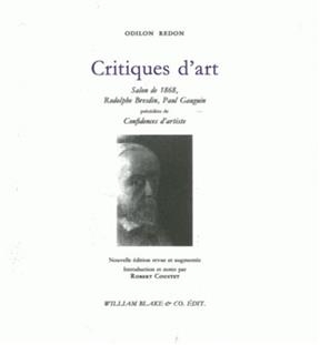 CRITIQUES D ART -  Redon Odilon