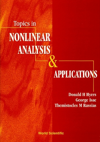 TOPICS IN NONLINEAR ANALYSIS & APPLN