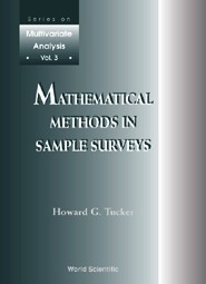 MATH'L METHODS IN SAMPLE SURVEYS (V3) - Howard G Tucker