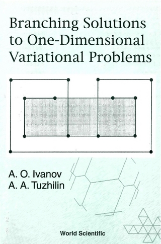 BRANCHING SOLUTIONS TO ONE-DIMENSIONAL..