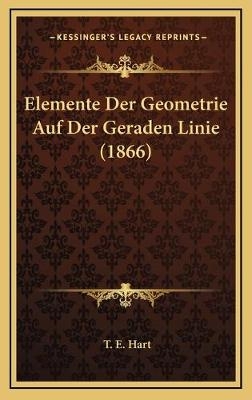 Elemente Der Geometrie Auf Der Geraden Linie (1866)