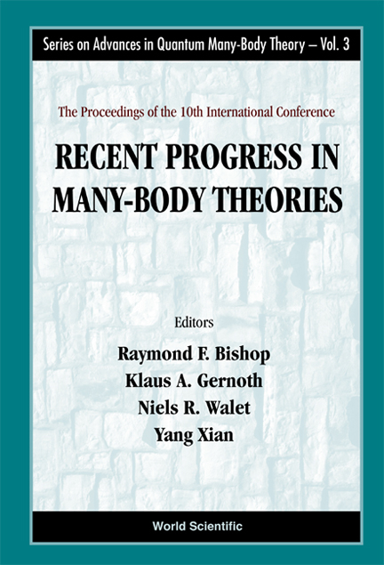 RECENT PROGRESS IN MANY-BODY THEOR..(V3) - 