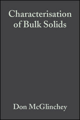 Characterisation of Bulk Solids - D. McGlinchey