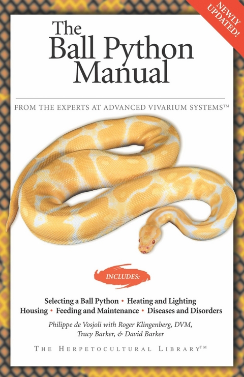 The Ball Python Manual - Philippe de Vosjoli