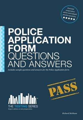 Police Officer Application Form Questions and Answers