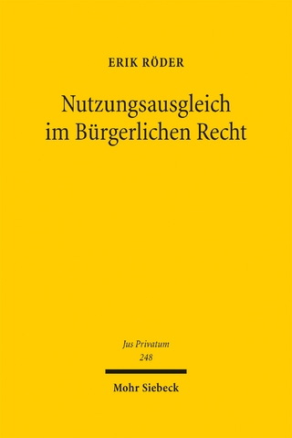 Nutzungsausgleich im Bürgerlichen Recht