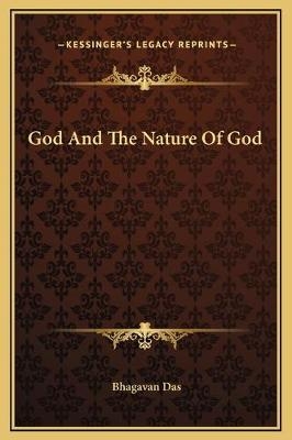 God And The Nature Of God - Bhagavan Das