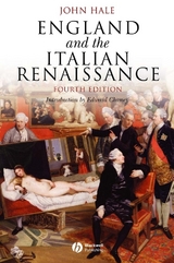 England and the Italian Renaissance - John R. Hale