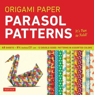Origami Paper 8 1/4" (21 cm) Parasol Patterns 48 Sheets - 