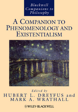 A Companion to Phenomenology and Existentialism - 