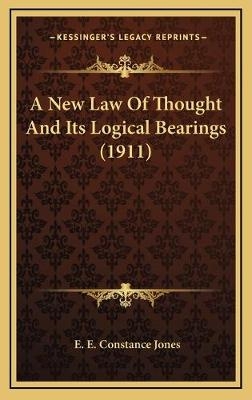 A New Law Of Thought And Its Logical Bearings (1911)