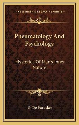 Pneumatology And Psychology