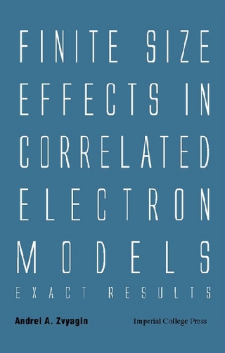 FINITE SIZE EFFECTS IN CORRELATED ELEC..
