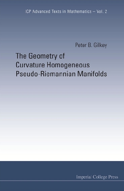 GEOMETRY OF CURVATURE HOMOGENEOUS...(V2) - Peter B Gilkey