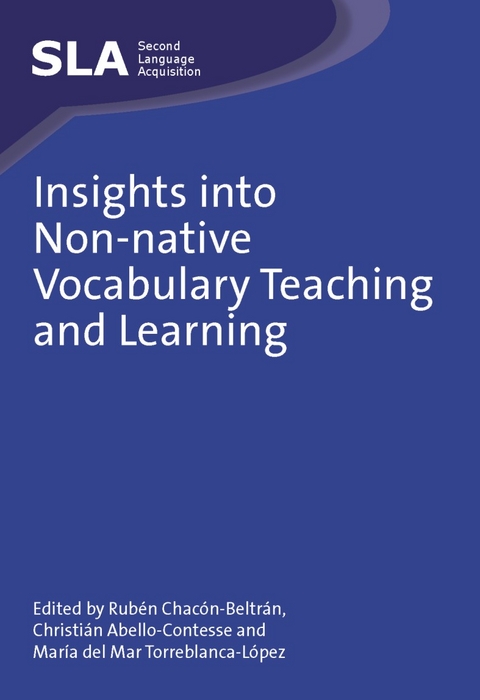Insights into Non-native Vocabulary Teaching and Learning - 