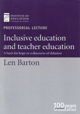 Inclusive education and teacher education