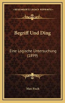 Begriff Und Ding