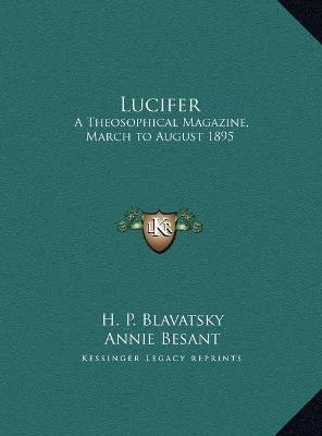 Lucifer - H P Blavatsky