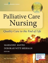 Palliative Care Nursing - Matzo, Marianne; Sherman, Deborah Witt