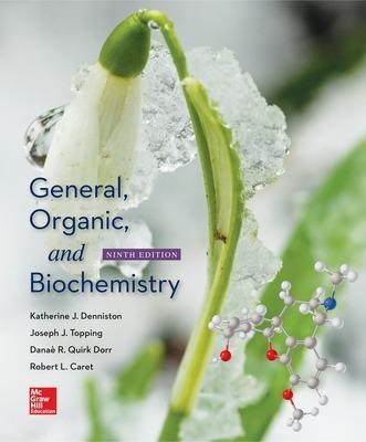 Student Study Guide/Solutions Manual for General, Organic, and Biochemistry - Katherine Denniston, Joseph Topping, Robert Caret