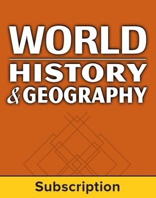 World History and Geography, Teacher Suite, 1-year subscription -  MCGRAW HILL