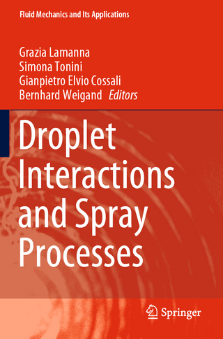 Droplet Interactions and Spray Processes