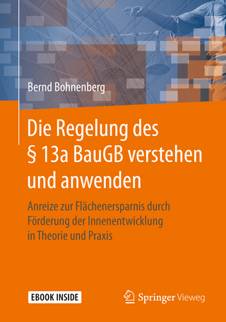 Die Regelung des § 13a BauGB verstehen und anwenden
