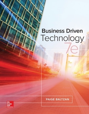 Business Driven Technology - Paige Baltzan